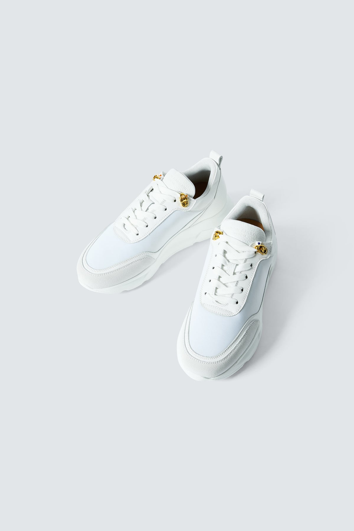Stellar Scuba Sneakers in White by Maison Kargani