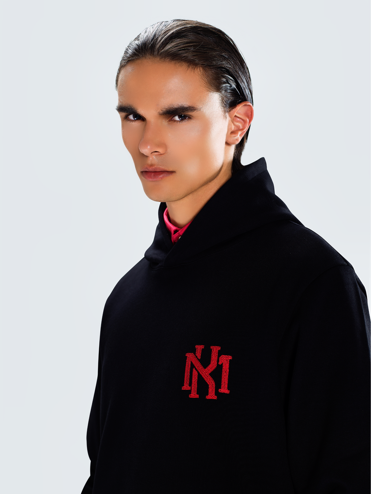 MK Edition Cotton Felpa Hoodie by Maison Kargani