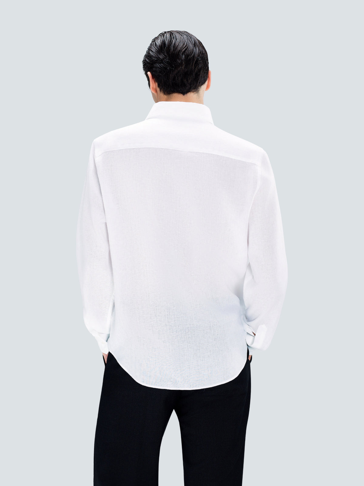 Tailored Linen Shirt by Maison Kargani