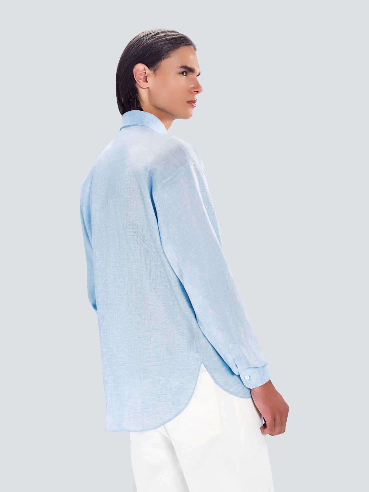 Oversized Linen Shirt by Maison Kargani