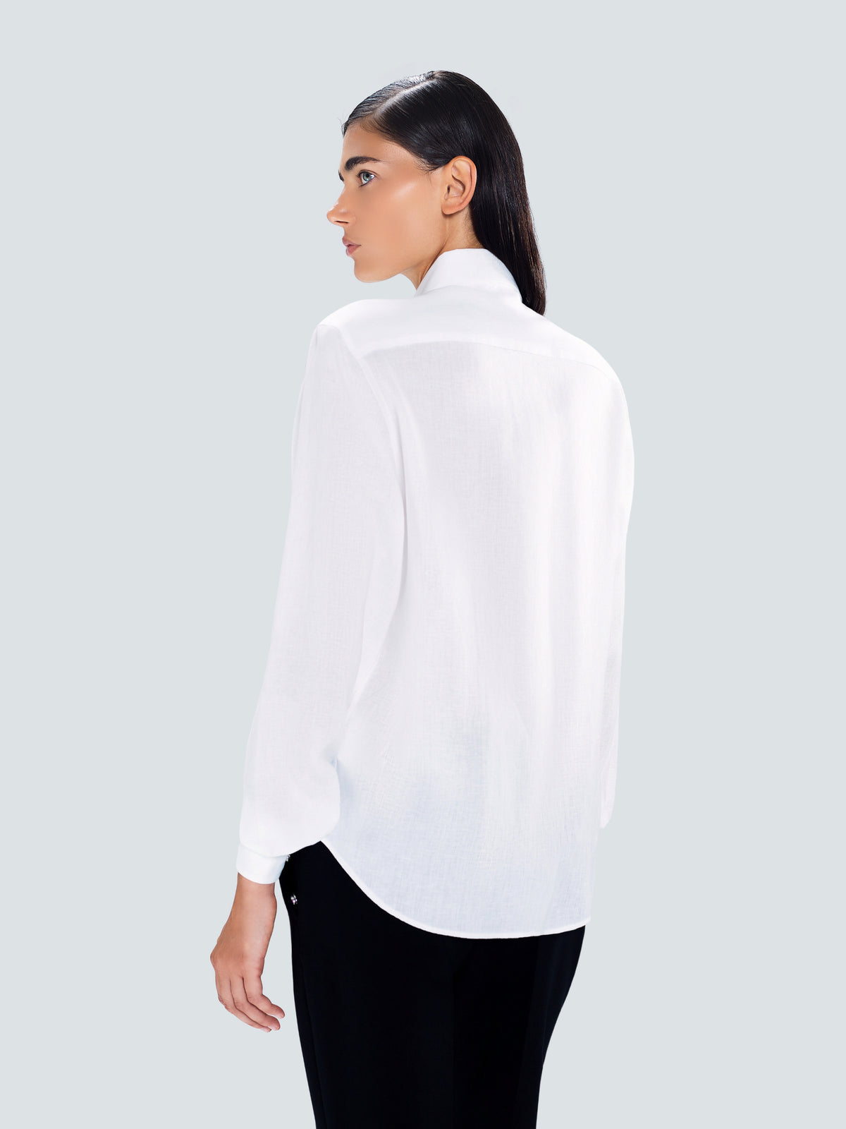 Tailored Linen Shirt by Maison Kargani
