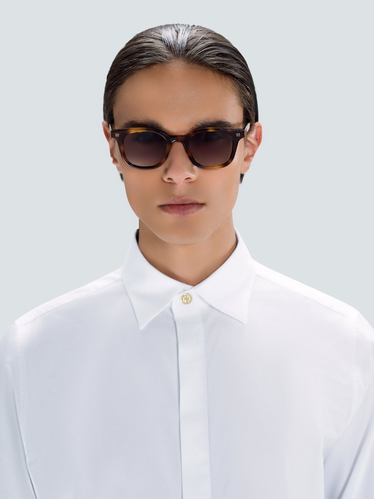 Via Montenapoleone Designer Sunglasses in Tortoise by Maison Kargani
