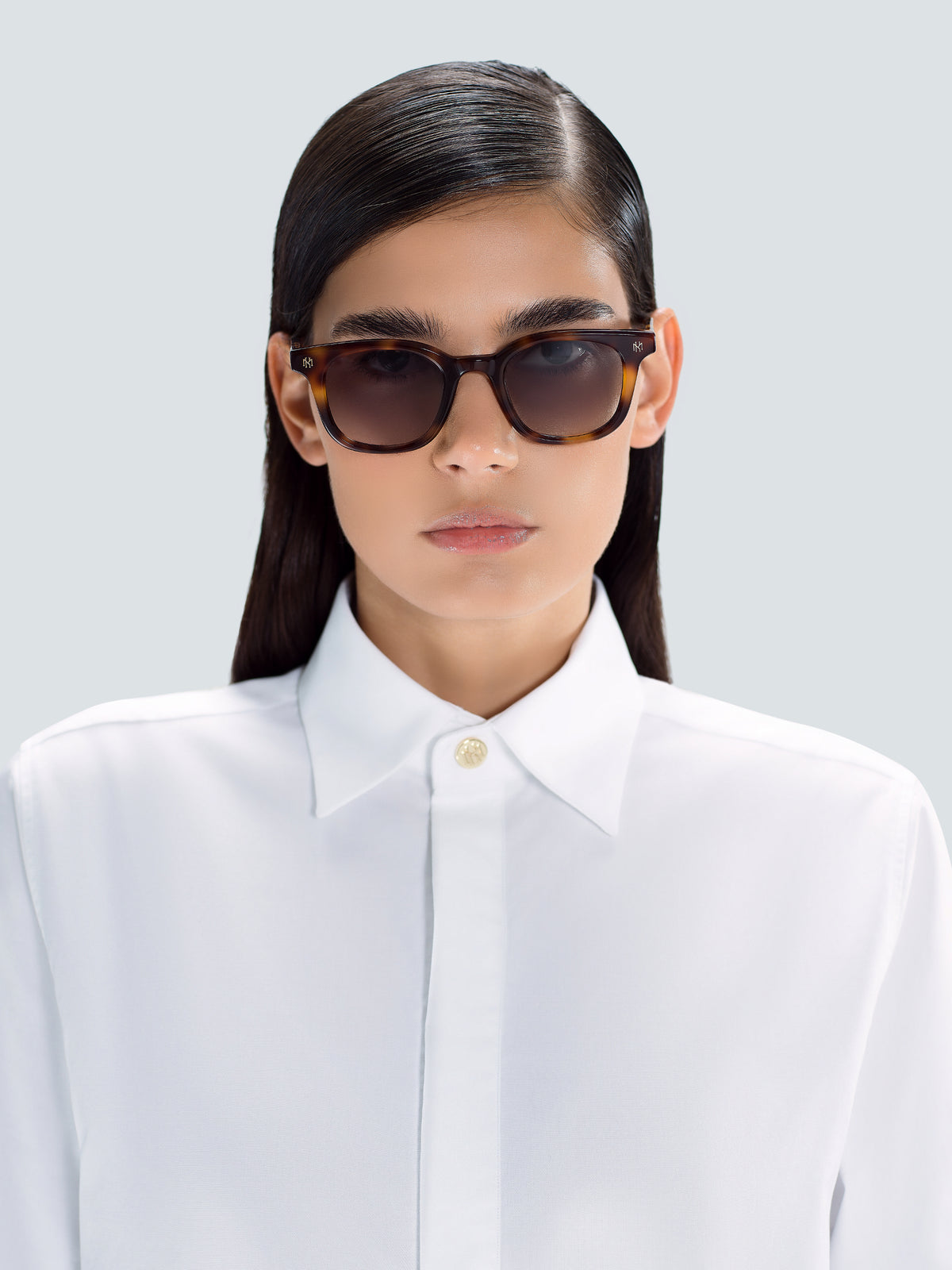 Via Montenapoleone Designer Sunglasses in Tortoise by Maison Kargani