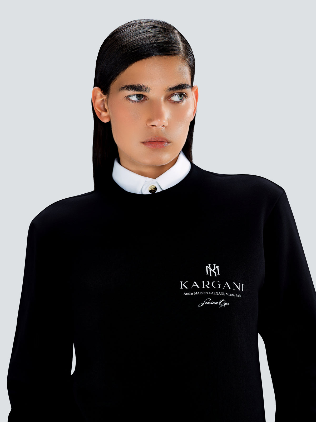 MAISON KARGANI ATELIER FELPA CREWNECK — Maison Kargani