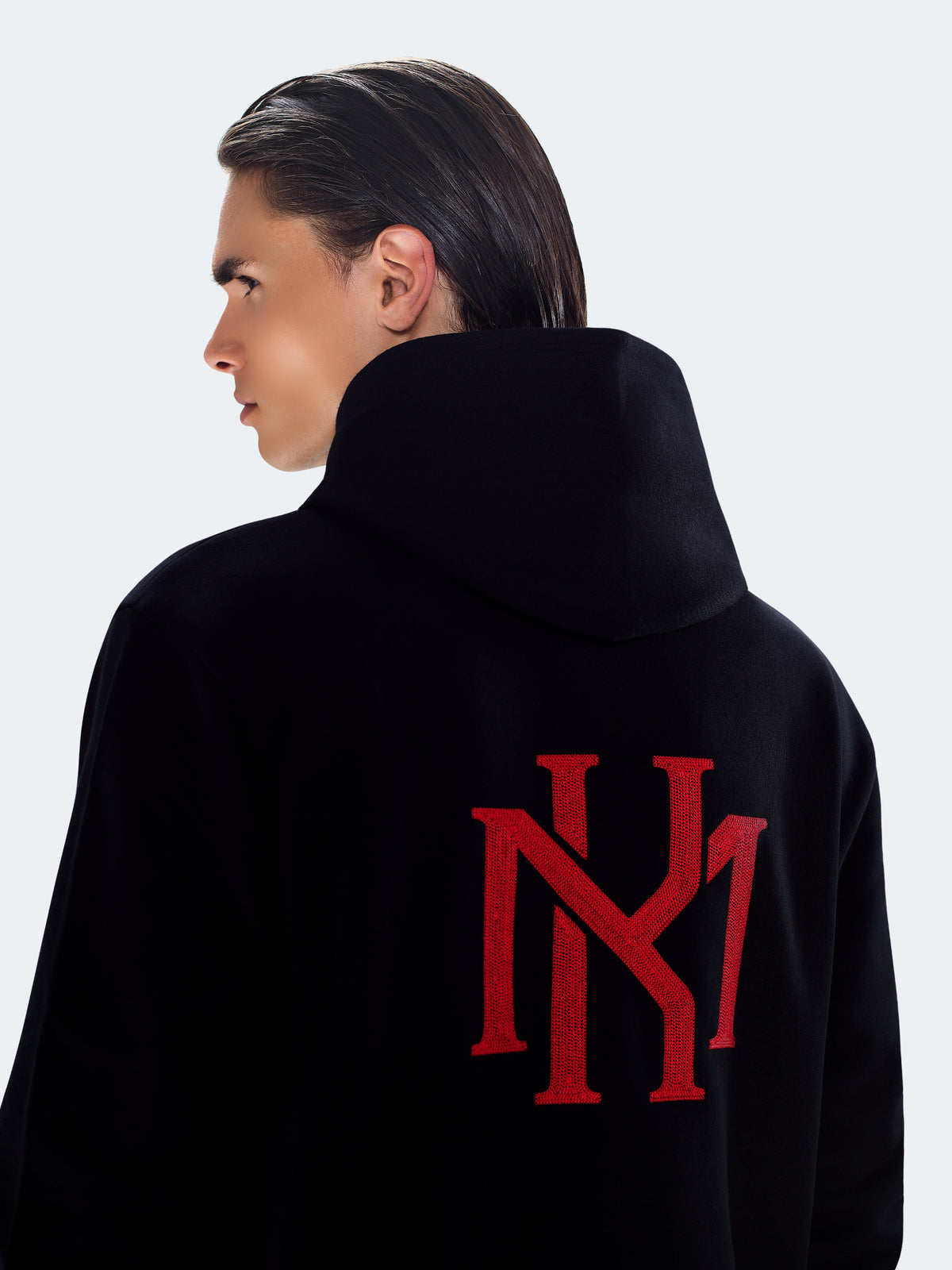MK Edition Cotton Felpa Hoodie by Maison Kargani