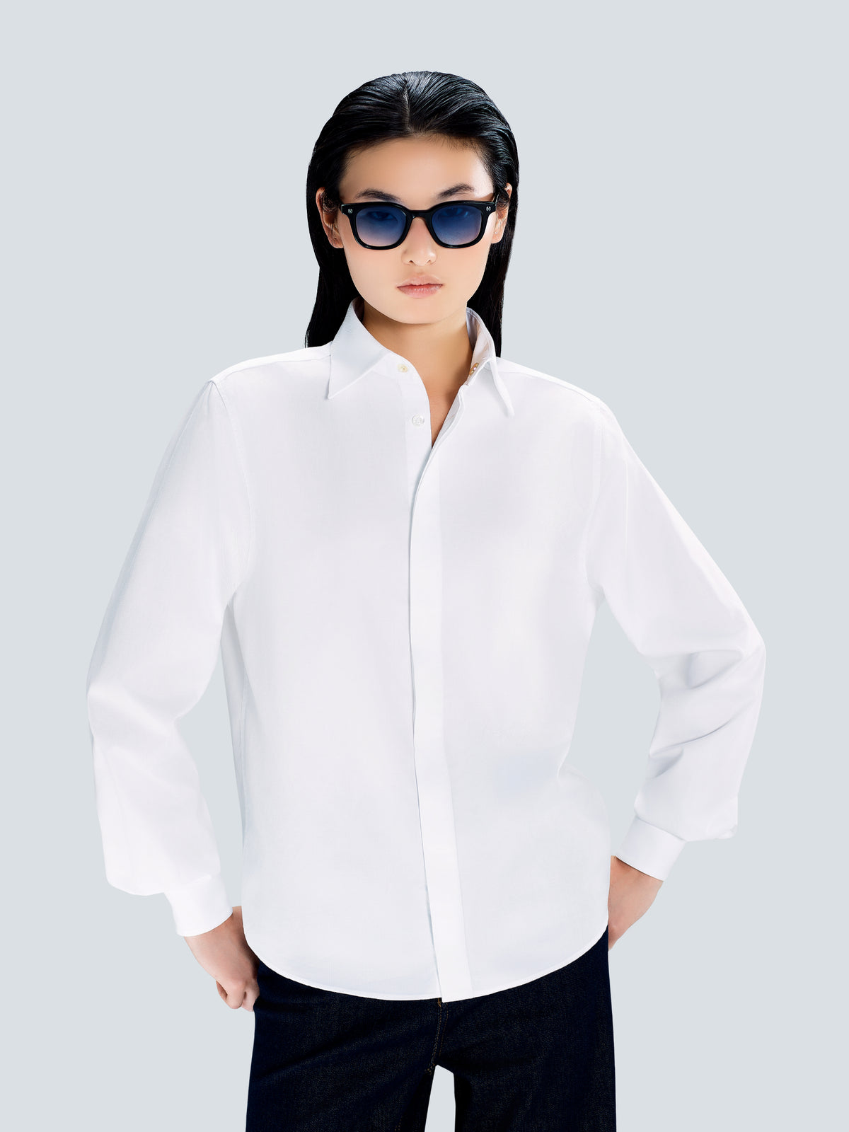 Tailored Cotton Shirt by Maison Kargani