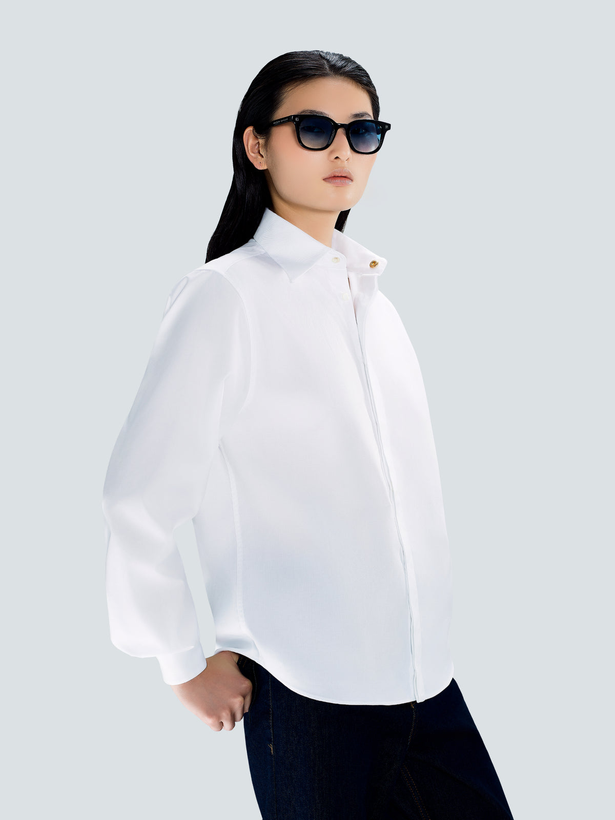 Tailored Cotton Shirt by Maison Kargani