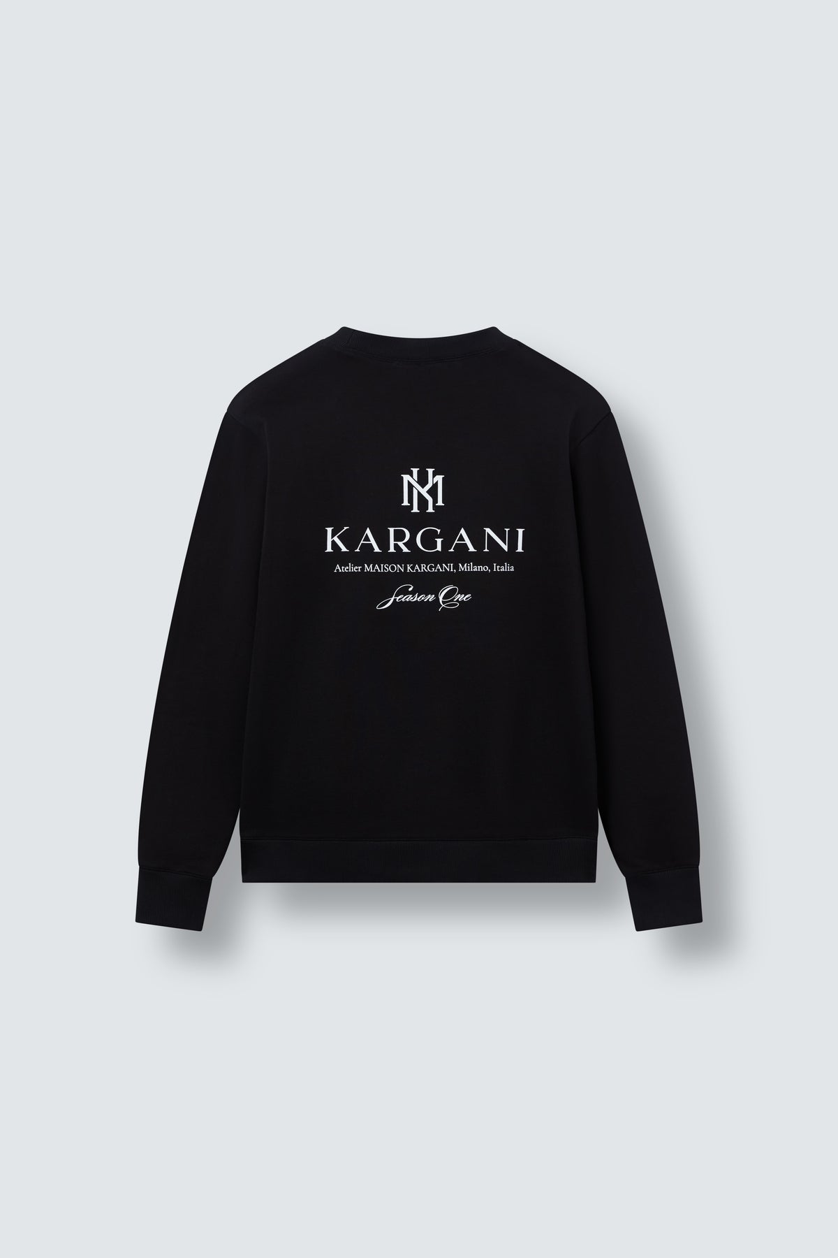 Maison Kargani Atelier Cotton Crewneck Sweatshirt by Maison Kargani