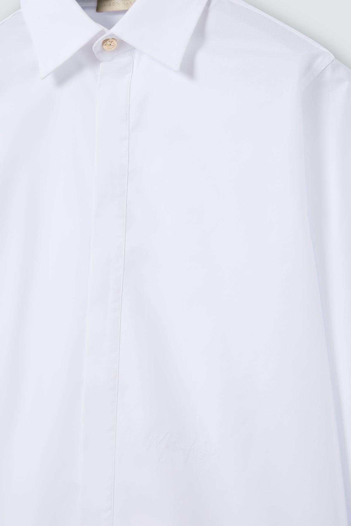 Tailored Cotton Shirt by Maison Kargani