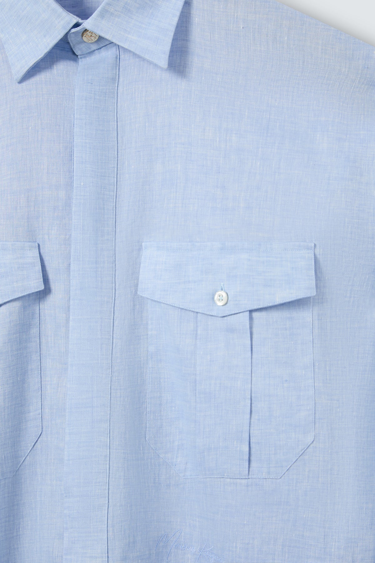 Oversized Linen Shirt by Maison Kargani