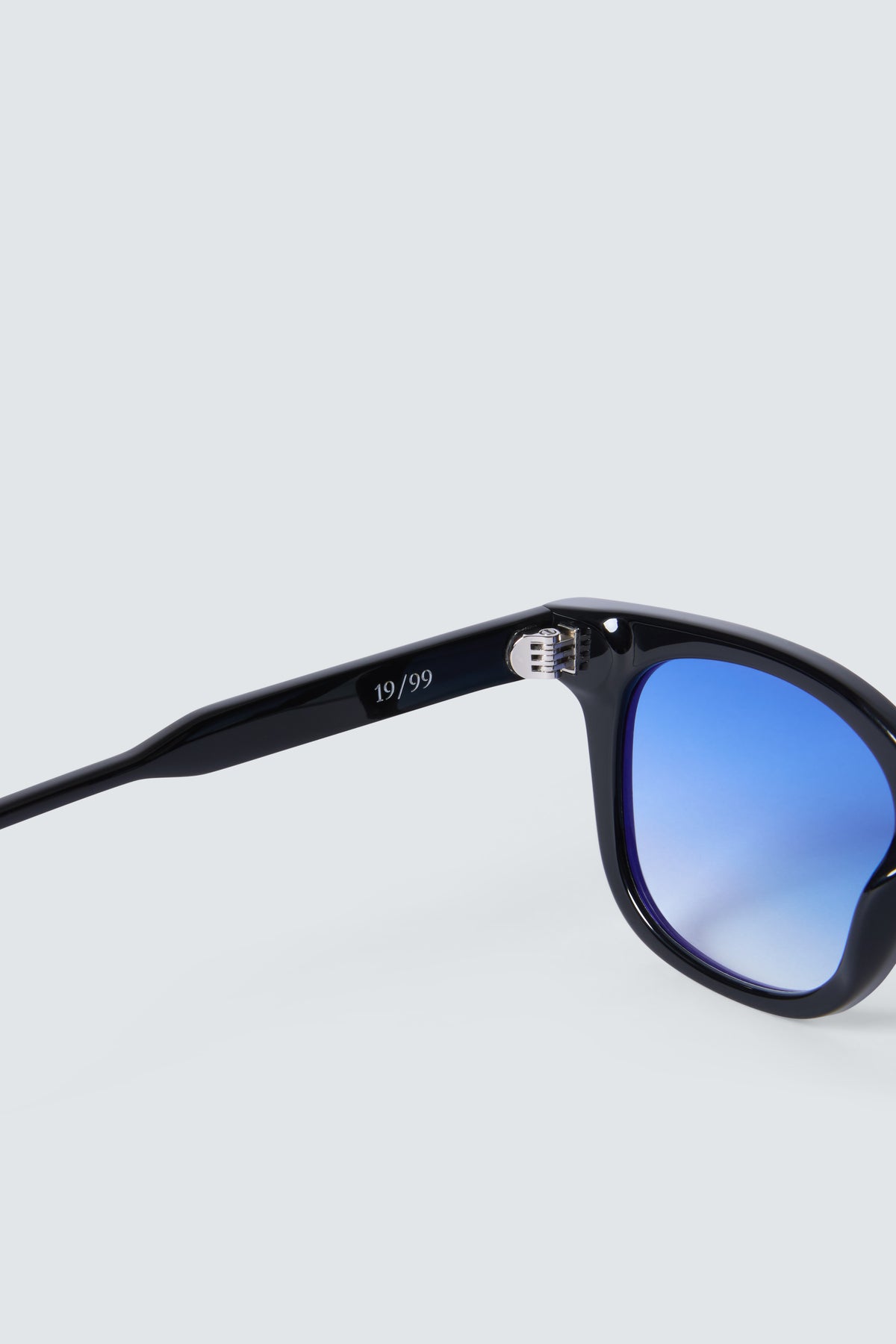 Via Montenapoleone 03 Sunglasses in Black and Silver by Maison Kargani