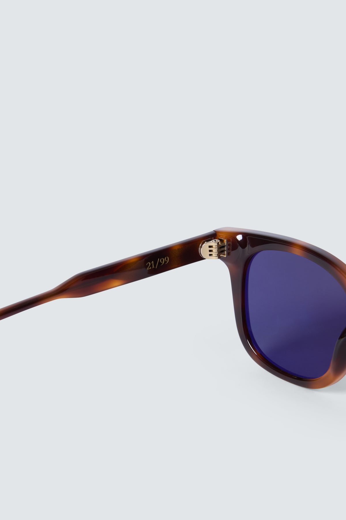 Via Montenapoleone 04 Sunglasses in Tortoise and Gold by Maison Kargani
