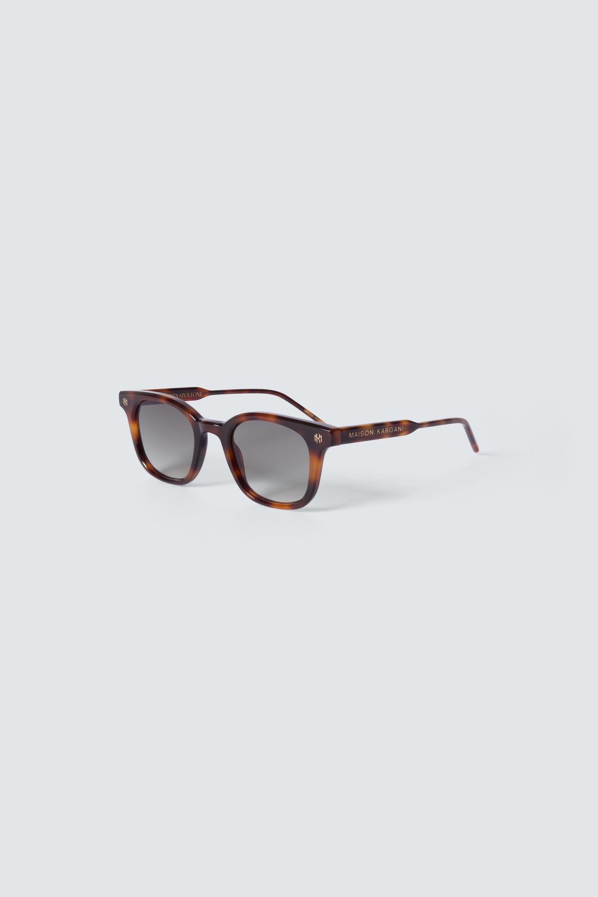 Via Montenapoleone Designer Sunglasses in Tortoise by Maison Kargani