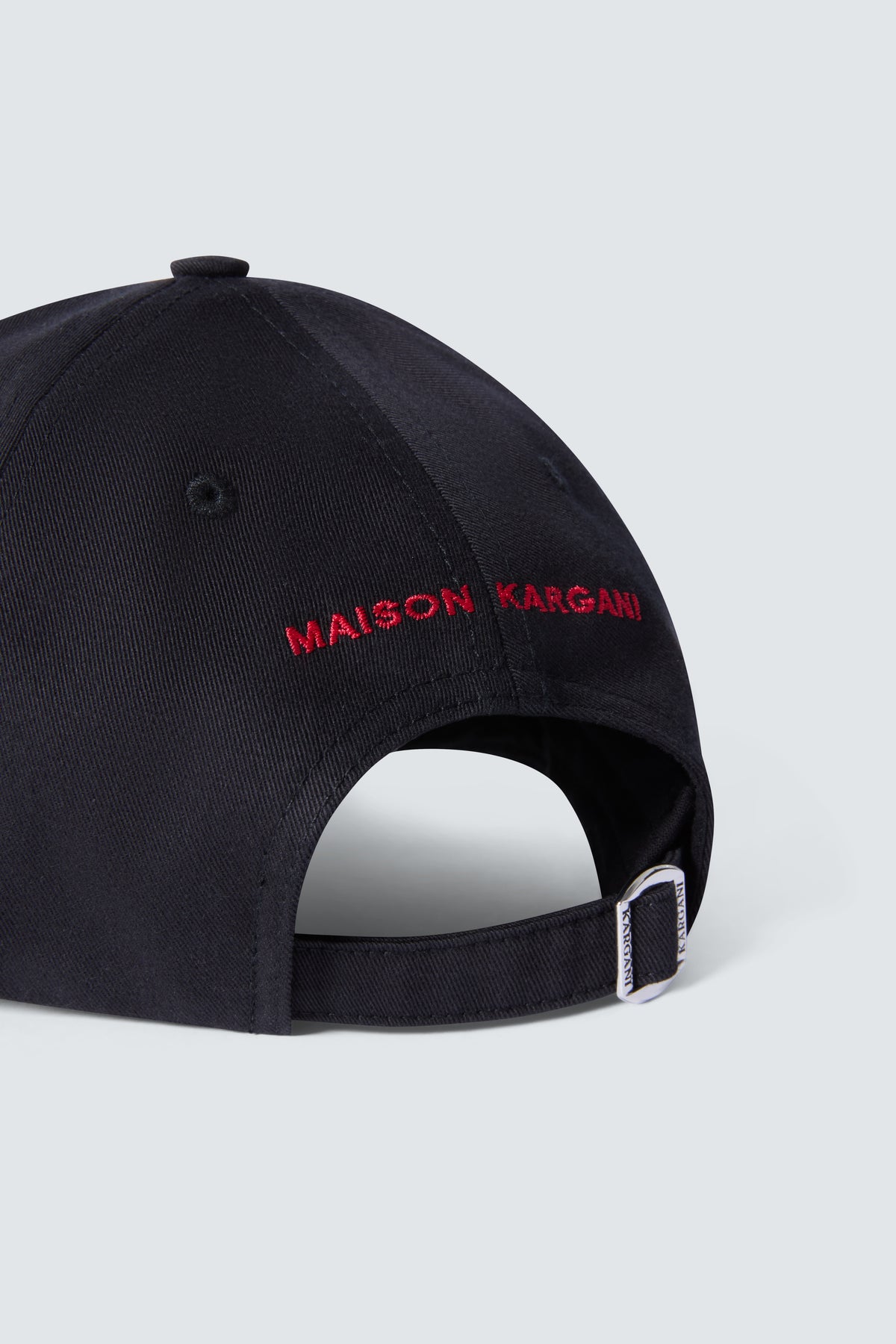 Maison Kargani Classic Cotton Twill Baseball Cap by Maison Kargani