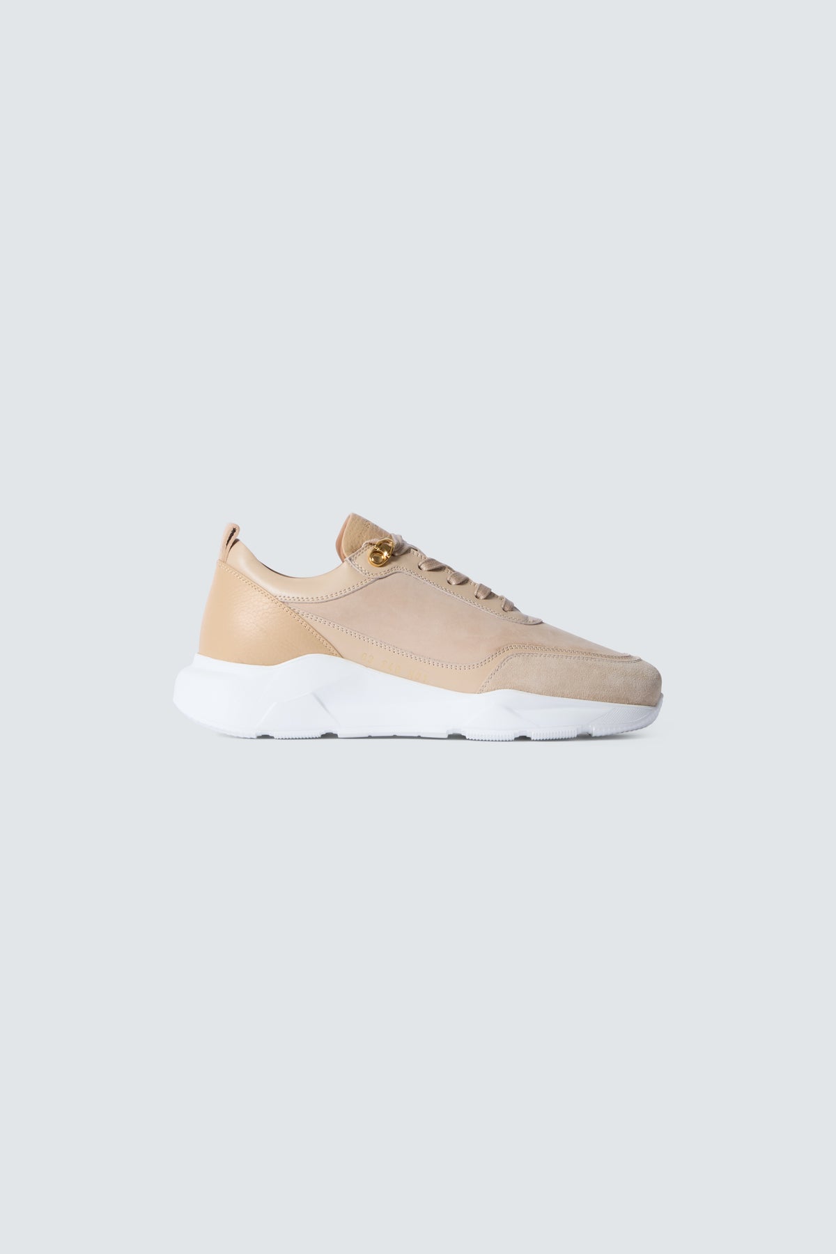 Stellar Nubuck Sneakers in Sand by Maison Kargani