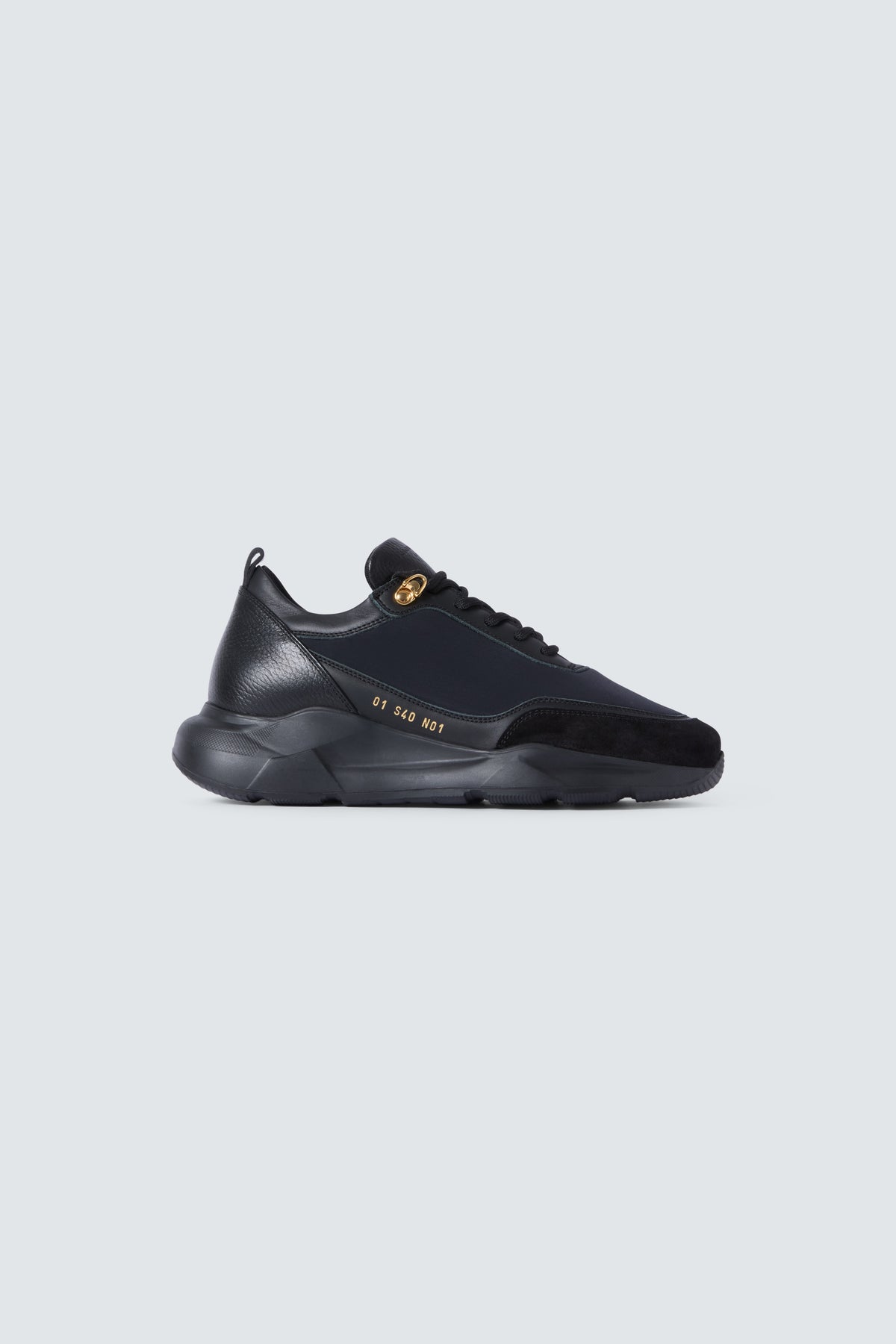 Stellar Scuba Sneakers in Black by Maison Kargani