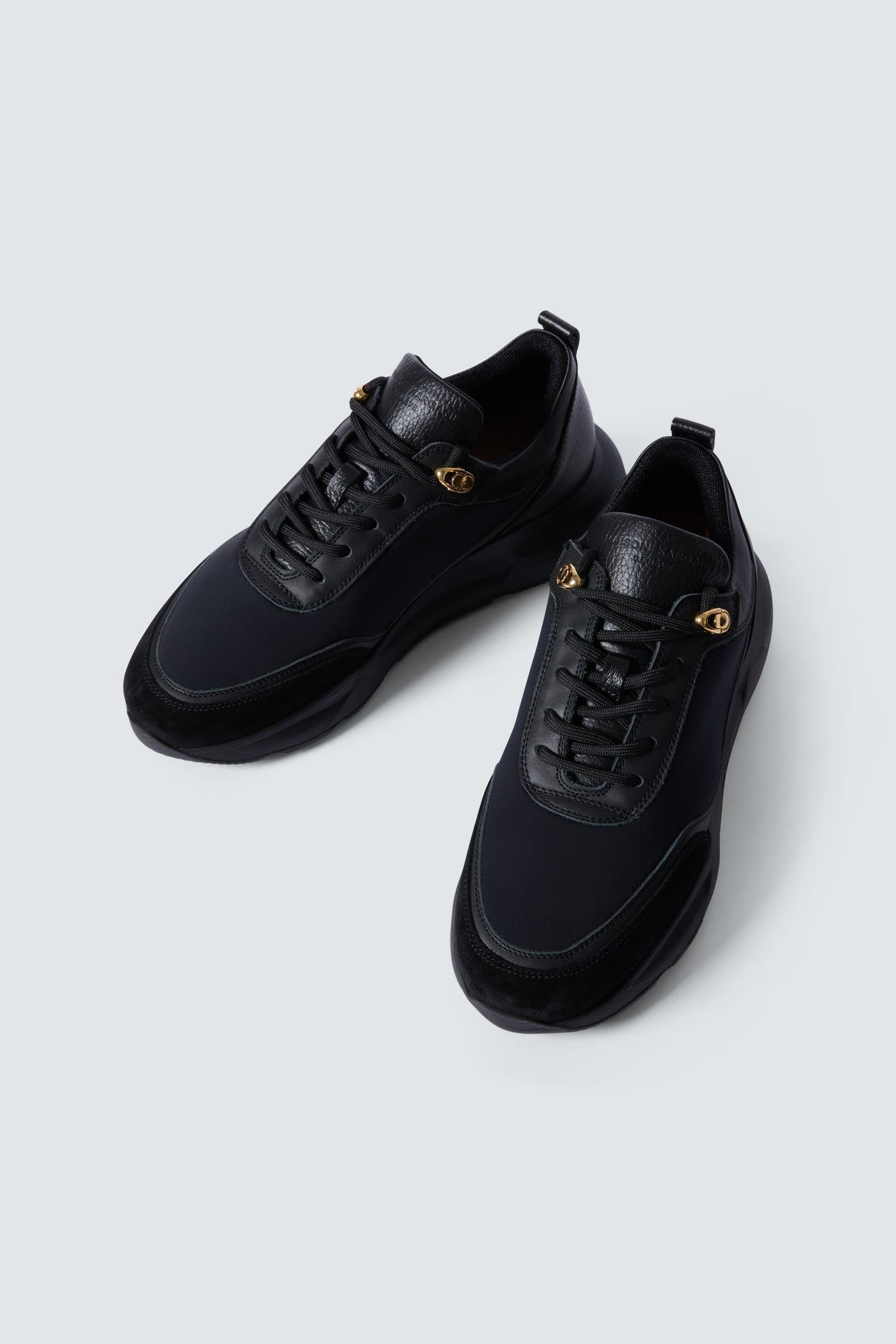 Stellar Scuba Sneakers in Black by Maison Kargani
