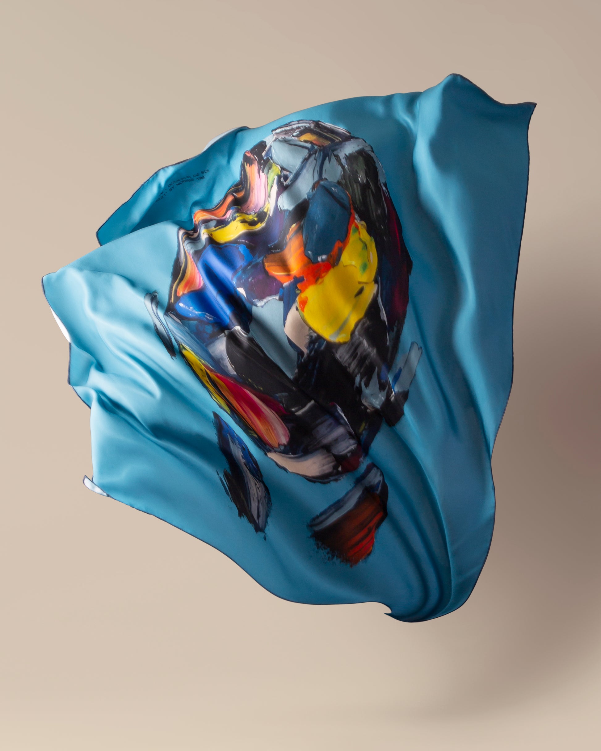 silk scarf art